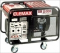 máy phát điện dân dụng chạy xăng 5kva, Máy phát điện Elemax SH7600EX nhật bản
